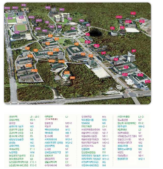 12. Campus Map( 대덕캠퍼스 )