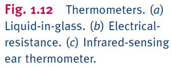 온도측정상태량의변화를보이는특정한물질 길이, 압력, 체적 thermometric property radiation