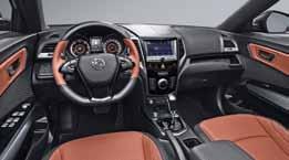 2018 티볼리 아머 interior color Seat 고급 직물시트 최고급 퀼팅 브라운 가죽시트 인테리어(GEAR