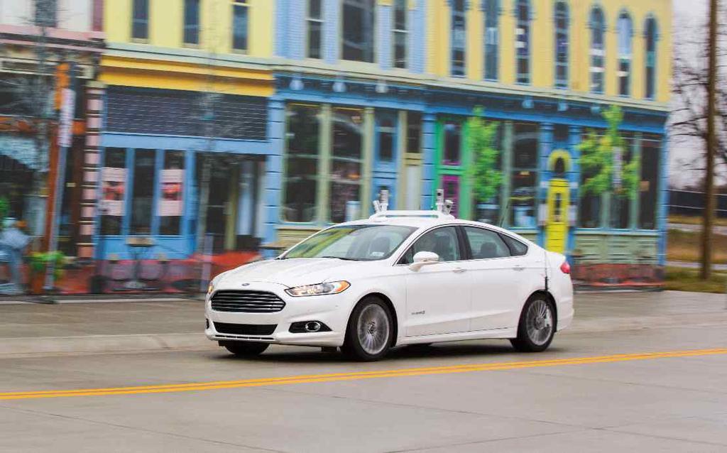 ㅇ Ford - 2021년까지페달이나핸들이없는차출시계획 - 2016년부터 Fusion 하이브리드버전을대상으로한자율주행차실험규모를 3배 (10대 30대 ) 로증가시킴.