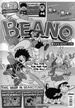 제 3 부국내 외만화산업현황 < 그림 3-3-20> 영국대표적만화잡지 <The Beano 최신버전 (3607 호 ) 표지및내용 > <The Dandy