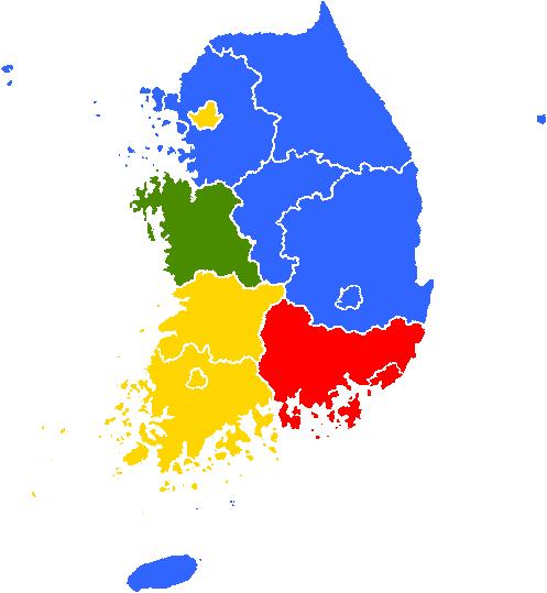 민주시민교육표준모델 ( 중 고등학생용 ) < 1987 년대선시 도별후보자의우세지역 > * 자료 : 대한민국제 13 대대통령선거 (https://ko.wikipedia.org/wiki) (2) 한국정당은어떻게선거에참여하는가 해방직후의선거에서정당은그리중요한역할을하지못했다. 1948년제1대국회의원선거당시입후보자의 44%, 당선자의 42.