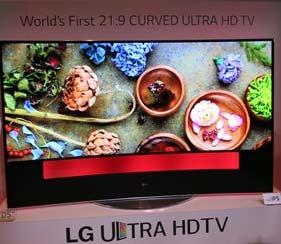 CES 2014 [그림 1] 삼성전자 Curved 4K LED TV [그림 3] 삼성전자 Bendable LED TV [그림 5] LG전자 Curved 4K LED TV [그림