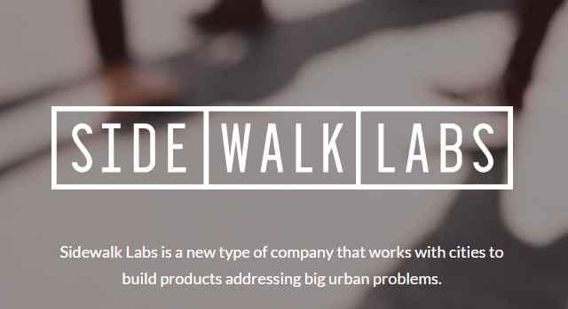 3. Sidewalk Labs u Sidewalk Labs 설립 (2015.