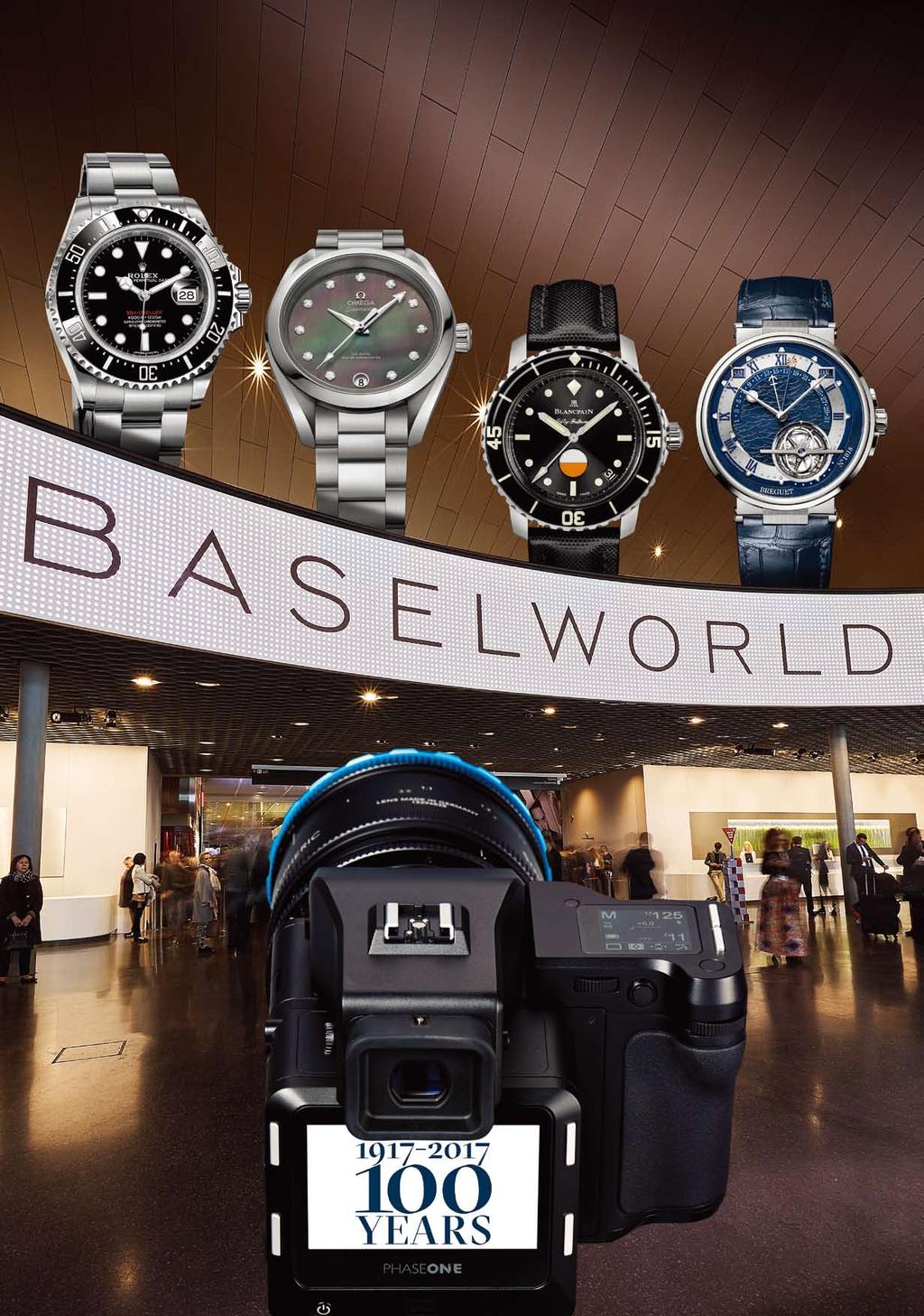 spotlights in Baselworld 부스