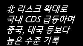 125 12 원 / 달러환율및韓 CDS 프리미엄 ( 원 ) 원 / 달러 ( 좌 ) (bp) 韓 CDS( 우 )