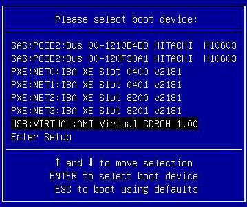 BIOS.. 3 BIOS F8 Oracle Solaris OS Please Select Boot Device 4 DVD () Enter.