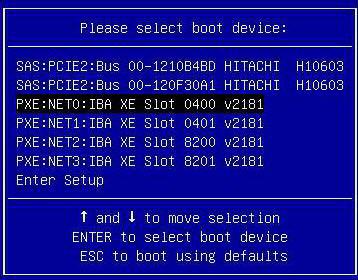 Oracle Solaris 3 BIOS F8 F12 (PXE) Please Select Boot Device 4 PXE Enter. PXE NET0. GRUB 5 PXE PXE Oracle Solaris 10 8/11 Oracle Solaris 10 8/11 : (http://docs.oracle.com/cd/e23823_01/index.
