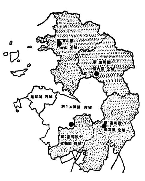 인천학연구 6(2007. 2) 다. 16) 그해연말에는나가이부윤이부천군다주면도화리, 장의리, 용정리, 문학면학의리, 청학리, 옥련리등 2면 6리의인천부편입문제를직접총독부에청원했다. 17) 적어도이시기인천부는행정구역확장을위한자체준비를거의끝내고있었던것이다. 그러나인천부행정구역은근 1년이지난 1936년 10월에가서야공식적으로확장되었다.