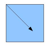 그림 90: 직사각형 그리기 Shift 키를 누르면 정사각형을 그립니다. Alt 키를 누르면 가운데서 시작하는 직사각형을 그립니다. 원 그리기 원이나 타원을 그리려면 그리기 도구 모음에서 타원 버튼을 이용합니다.