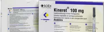 20 Anakinra Kineret a recombinant, non glycosylated version of human IL 1R agonist prepared