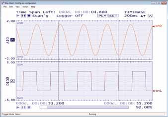 TracerDAQ PRO 는 TracerDAQ 의강화된버전이며업그레이드 (SWD-TRACERDAQ-PRO) 구매로이용가능합니다. TracerDAQ 와 TracerDAQ PRO 에포함된몇몇기능에대한비교는아래와같습니다. TracerDAQ 스트립차트. TracerDAQ Pro 스트립차트와측정.