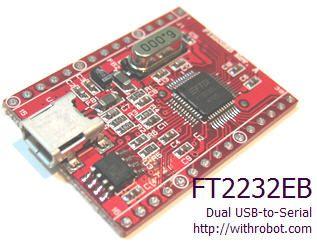 부록 A FT2232EB 특징 FTDI 사 FT2232 디바이스의기능테스트용소형보드 한개의 USB 포트로두개의가상 COM 포트생성 부가회로를내장하여 USB 포트에연결즉시사용가능 USB 버스전원으로외부전원없이동작 가상용 COM 포트 (VCP) 드라이버제공