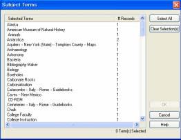 - Tool Subject Bibliography EndNote