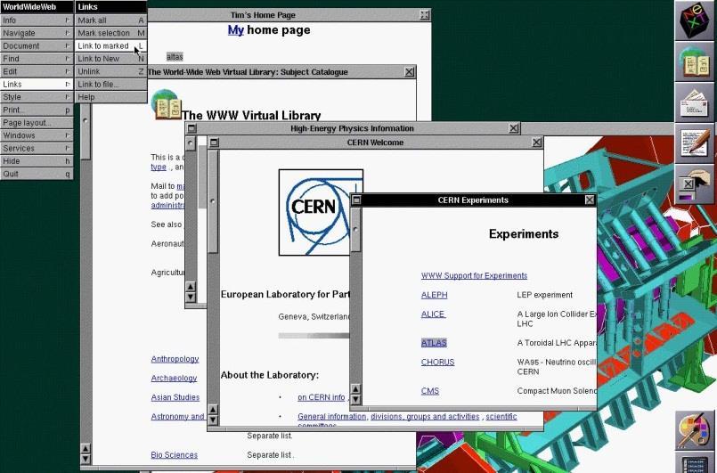 (1992) Marc Andreessen and NCSA(National Center for Supercomputing Applications) and the University of Illinois develops a