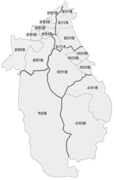 l 2030 년광명도시기본계획 l 주간활동인구 ( 단위 : 명 ) 구분 2005 년 2010년상주인구주간인구주간인구지수상주인구주간인구주간인구지수 광명시 315,542 253,350 80.3% 323,653 256,090 79.