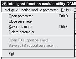 8 유틸리티패키지 (GX Configurator-SC) (2) 커맨드버튼 Initial settings : 선택할 수 없습니다. Auto refresh : 자동리프레시설정화면을기동합니다. Delete : 초기설정및자동리프레시설정을삭제합니다. Exit : 파라미터설정모듈선택화면을닫습니다.