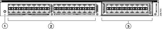 제품개요 Cisco UCS 6248 UP Fabric Interconnect 섀시 Cisco UCS 6248 UP 섀시의후면에는 32 개의고정 10 기가비트, FCoE(Fiber Channel over Ethernet) 지원 SFP+ 이더넷포트, 확장모듈 ( 선택사항 ) 용슬롯 1 개가있습니다.