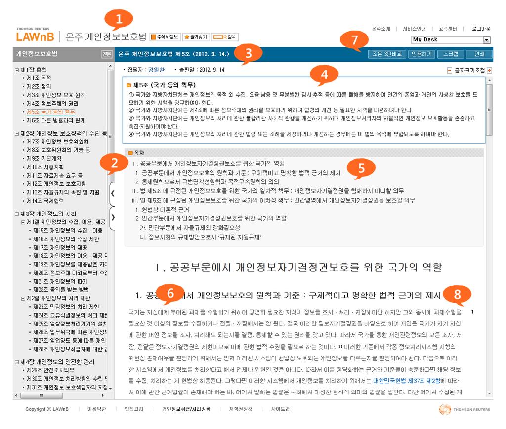 Ⅲ. 본문페이지이용방법 1.