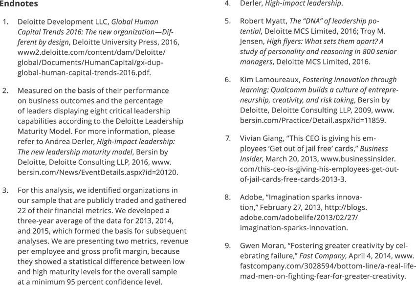 44 더좋은연못더큰물고기 안드레아덜러 (Andrea Derler) 박사는딜로이트버신 (Bersin by Deloitte) 의리더십및승계관리연구부문을이끌고있다.