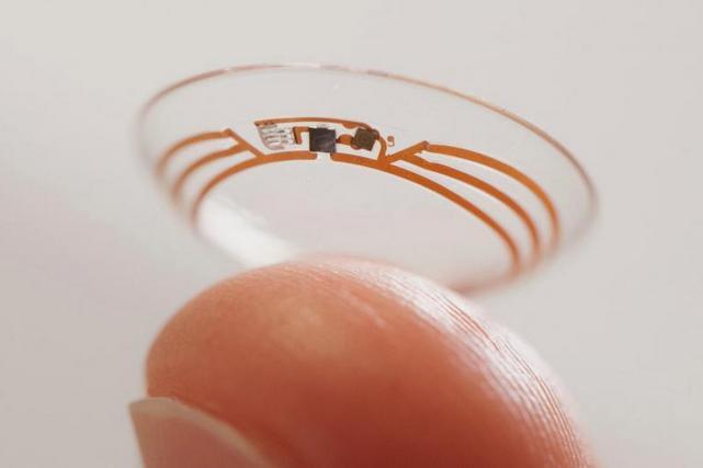 Google Contact Lenses 현재당뇨수치측정