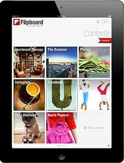 잡지분야의대표소셜콘텐츠인 플립보드 (Flipboard)