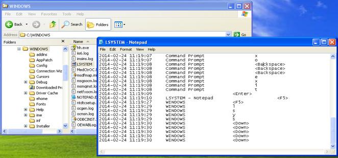 SYSTEM\ControlSet001\Services\SharedAccess\ Parameters\FirewallPolicy\StandardProfile 에 DoNotAllowExceptions 와 EnableFirewall 그림 1-42