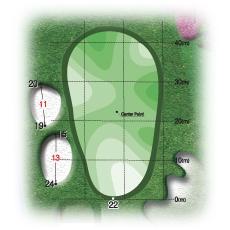 공략선좌 Lake 가부담스럽게느껴질수있으나, 70m 를넘는 Landing Area 가편안하게 Tee Shot 을받아준다. I.