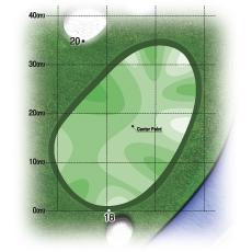 우측 Zone 은 Tee Shot 이편안한반면 Green 공략이 (Lake 에면해있는 Green 은 Angel 마저들어져있어