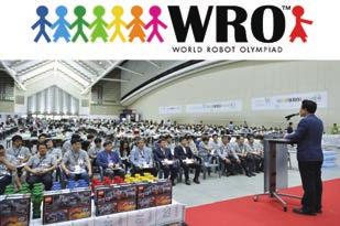 Make-Fail-Play 청소년들의창의성을깨우는 WRO(World Robot Olympiad ) < 그림 1> 월드로봇올림피아드2017 개막식대회가열리게됩니다. 한국의경우학사일정을고려하여 8월이면대회를진행하고여기에세계대회에참가할팀들을선발하여 11월에코스타리카에서열리는세계대회에참가합니다.