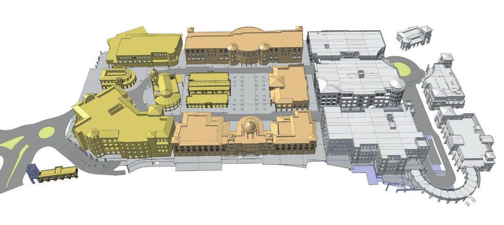 전체 Tivoli Village 프로젝트에대한 CATIA 3D 모델은 3