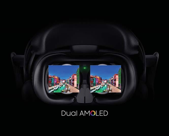 살아있는듯한생생한시각적경험 놀라운 Dual AMOLED 디스플레이로현실감넘치는