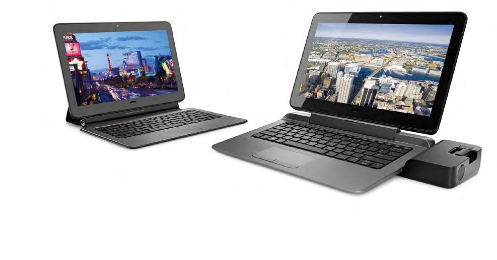 텐트모드 태블릿또는 2 in 1 노트북으로자유자재변신 노트북모드 HP 울트라슬림도킹스테이션 5 과파워키보드 5 또는여행용키보드 5 를선택구성할수있어맞춤형작업환경을제공합니다.