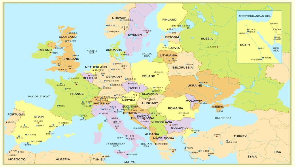 동유럽은어디인가요?