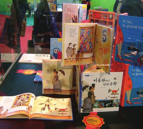 볼로냐 아동도서전 의 특성에 맞게 도서관에 소장되어 있는 국내 우수 아동도서와 사서가 추천하는 그림책을 중심으로 홍보 부스를 구성하여