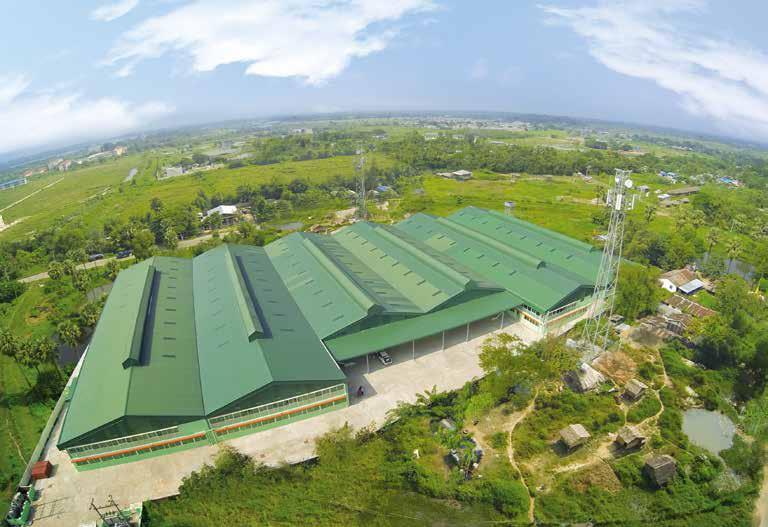 3 글로벌생산기지 01 평도팬코 02 청도팬코 PANKO MYANMAR Co., Ltd. 팬코미얀마는니트와우븐각 12 개라인을갖춘봉제공장이며미주및유럽시장개척에있어전진기지로서의 역할을하고있습니다.