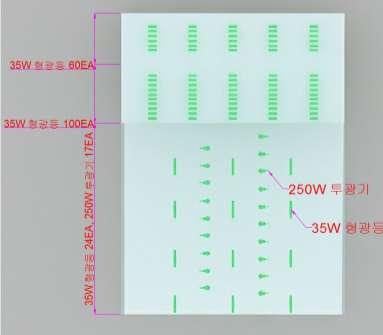 1kw) 35wx100ea: 3500w (3.