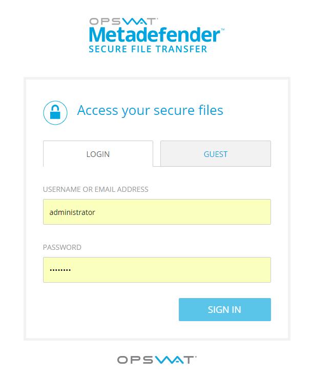 Metadefender KIOSK SFT(Secure File Transfer) Metadefender의 SFT는보안네트워크와안전하게데이터를주고받는일종의 Secure File Storage를제공한다.