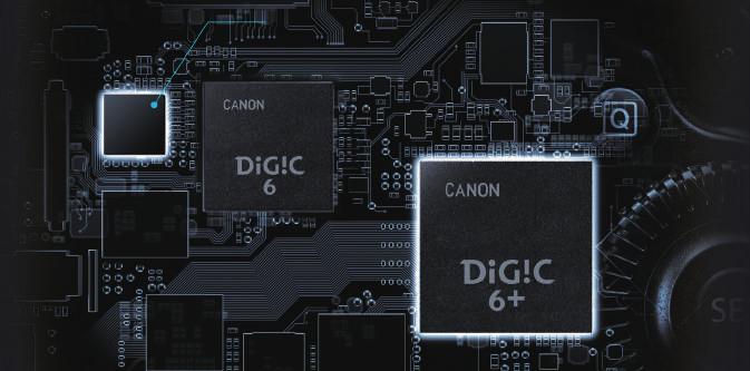 DIGIC 6+ 는저휘도노이즈를더욱효과적으로제거하는새로운노이즈처리알고리즘으로고감도 ISO 촬영을지원하며카메라내에서디지털렌즈최적화를적용할수있게할뿐만아니라, 4K/30P의고해상동영상촬영을가능하게합니다.