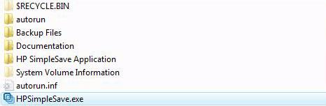 4 HP SimpleSave 백업소프트웨어 HP 휴대용하드드라이브또는 HP 외장하드드라이브와함께사용하여컴퓨터의중요한정보를간편하게보호할수있는유틸리티인 HP SimpleSave 백업소프트웨어를시작합니다. HP SimpleSave 백업소프트웨어는 HP 드라이브에서직접실행되므로컴퓨터에설치할필요가없습니다. HP SimpleSave 백업소프트웨어를실행하려면 : 1.