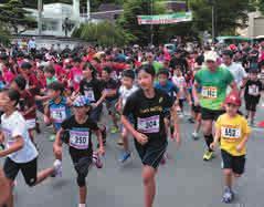 연령별, 가족팀등등급에따라달리는거리가달라져 3km, 5km, 10km 의 3