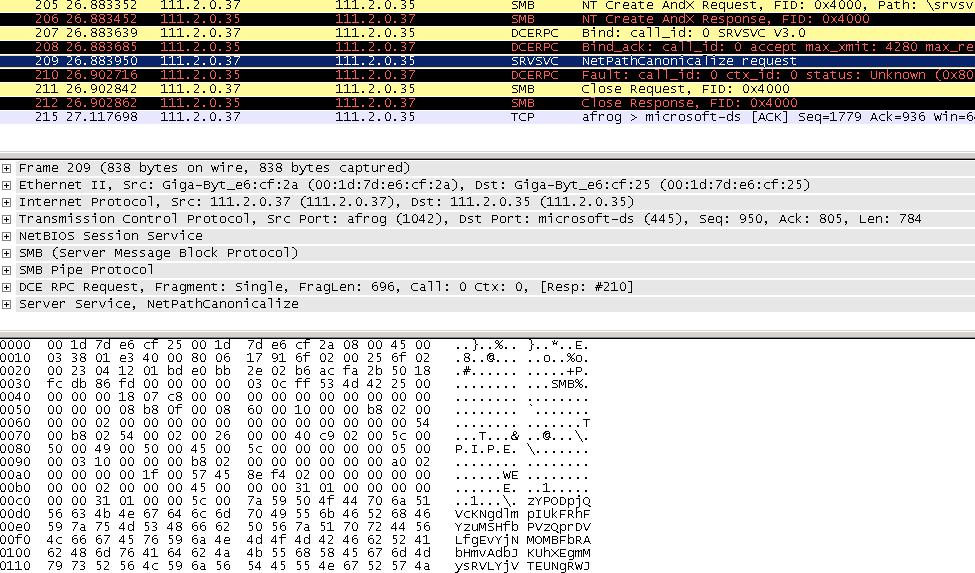 (1) MS08-067 취약점을이용한또다른악성코드에임봇웜 지난 1 월에 MS08-067 서버서비스취약점을이용한콘피커웜이발생한이후에 2 월에는 동일한취약점을이용한악성코드인에임봇웜이발견되었다.