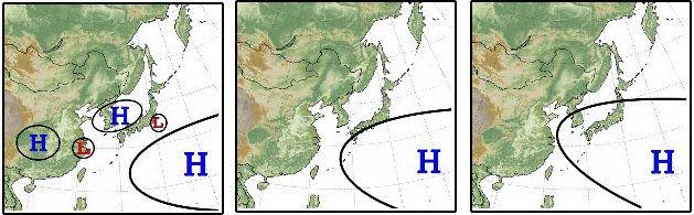 해양기상특성정보 지난해 (2010 년) 8월의해황 2010년 8 월에는남서에서남동풍계열의바람이주로나타났음. 바람은해역에 따라다소차이는있었으나, 전해상에서 2~10m s의바람이약 68% 분포를보였고, 10m s이상의바람은약 8% 정도를보였으며, 12m s이상의바람은 2% 분포를보였음.