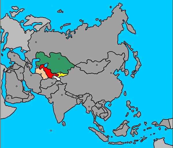 제 2 장중앙아시아국제물류경로현황과전망 13 다. 이국가들은서쪽으로카스피해및북쪽으로러시아, 동쪽으로중국, 남쪽으로이란등육지에둘러싸여있다 (< 그림 2-2> 참조 ).