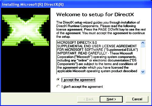 Windows XP 3D DirectX Windows 98/ 98SE/ Windows 2000 / Windows