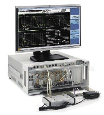 개의섀시로측정 - 1 MHz ~ 3 GHz( 표준 ), 분석기측은상한 6 GHz ~ 27 GHz 까지확장가능 - 멀티미터,