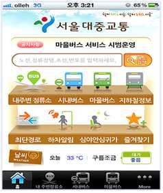 정책연구 2014-13 < 그림 5-14> 스마트폰대중교통앱개발 활용