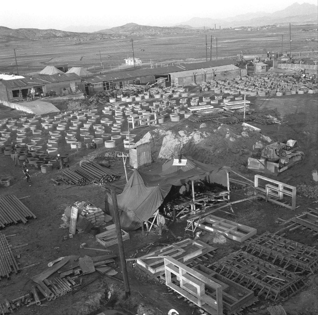 32 인천공항세관 66年史 김포공항 공사현장,