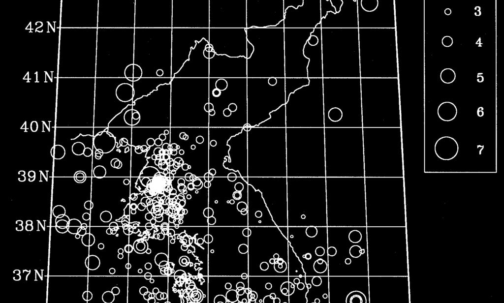 Earthquakes in Korean