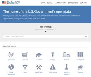 78 보건복지빅데이터효율적관리방안연구 그림 3-10 미국 Open data 포털화면 (2014 년 2 월 21 일기준 ) 미국공공데이터 (data.gov) 보건관련공공데이터제공사이트 (healthdata.gov) 다.
